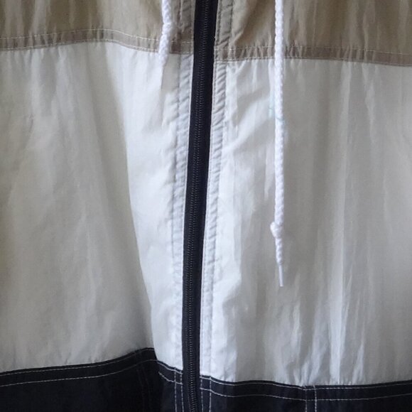 Jennifer Moore Activewear XL, nylon zip up hooded jacket 4 pockets like new - Picture 14 of 14
